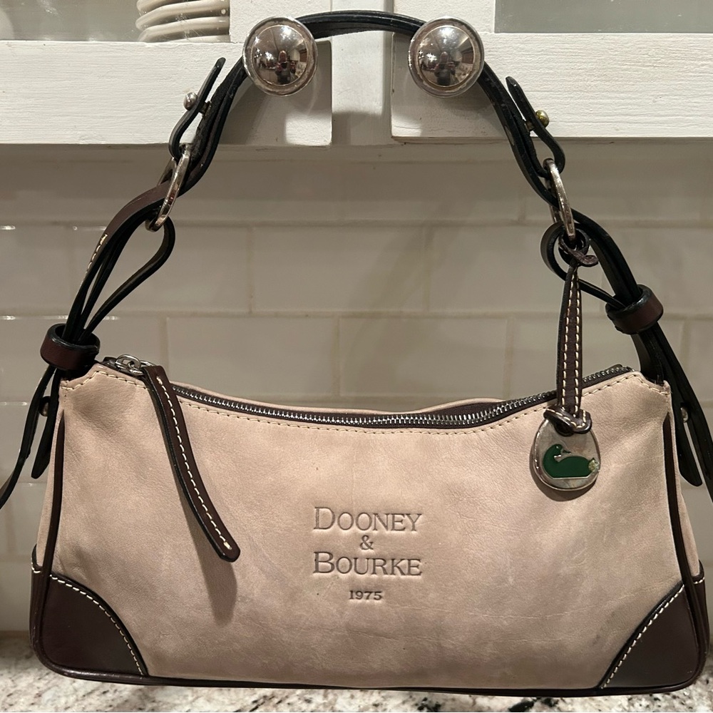 Dooney & Bourke Cream and Brown Women's Bag